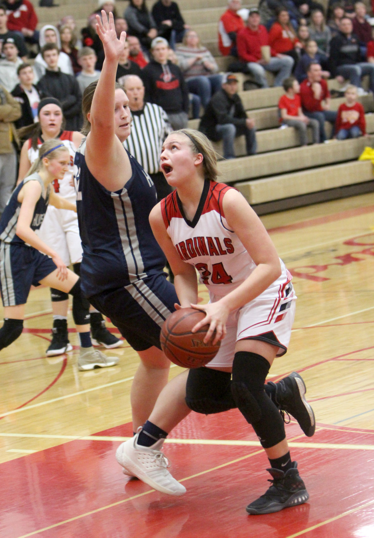 Hudson at Chi-Hi girls basketball 1-25-19